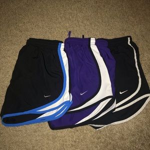 Bundle of (3) Nike Tempo Running Shorts